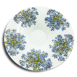 Agapanthus Big Shallow Bowl