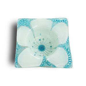 Round Flower Candle Holder