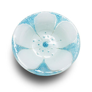 Round Flower Dessert Bowl