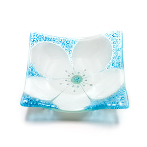 Round Flower Square Round Bowl