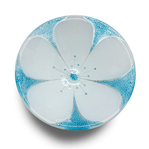 Round Flower Small Salad Bowl