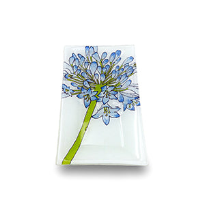 Agapanthus Small Snack Plate