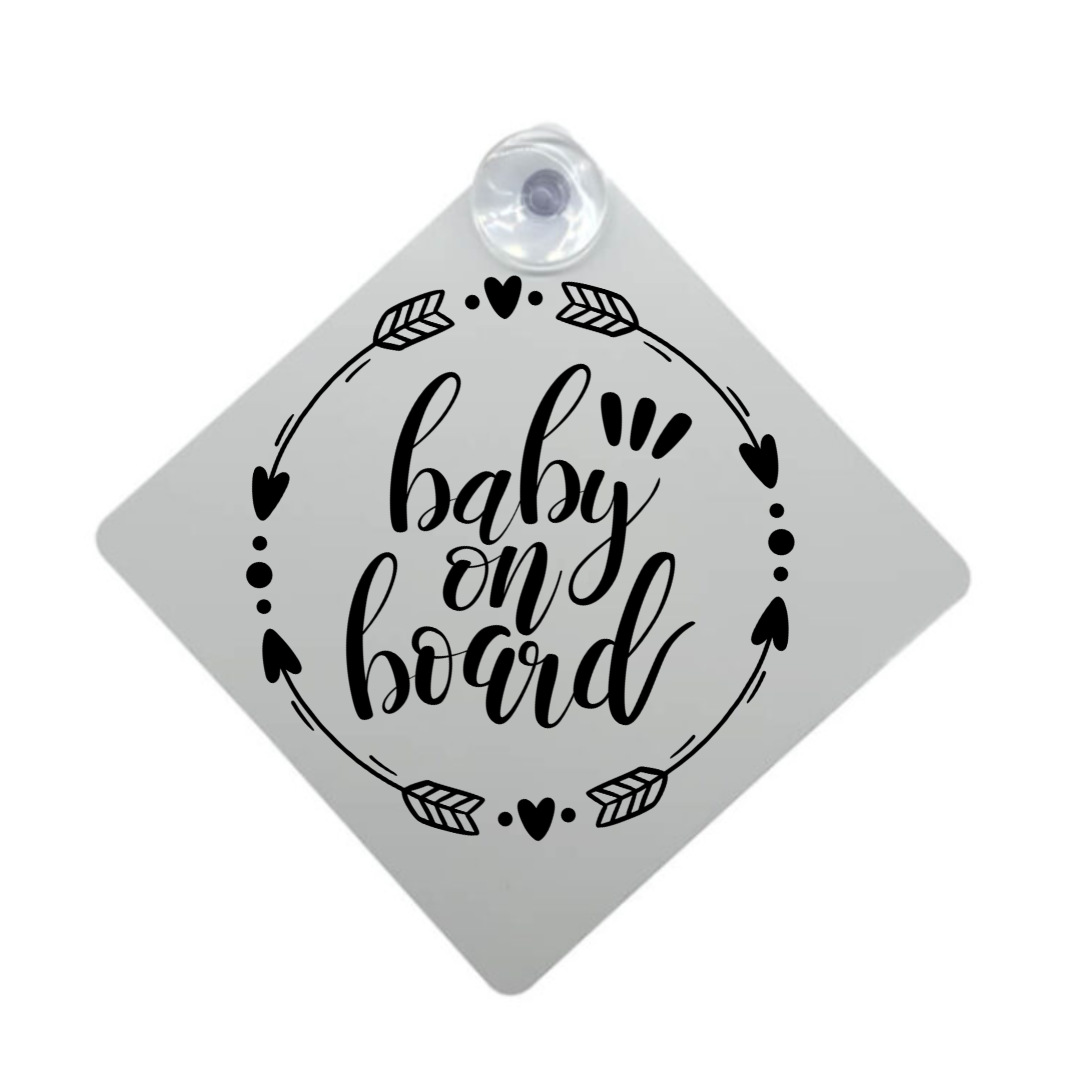 Personalise- Baby on Board Sign