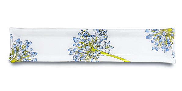 Agapanthus Long Snack Plate