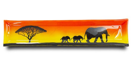 Sunset Long Snack Plate