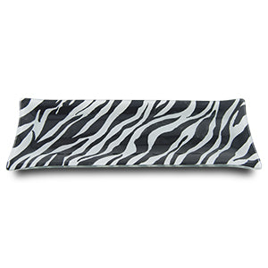 Zebra Medium Snack Plate