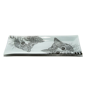 Cat Medium Snack Plate