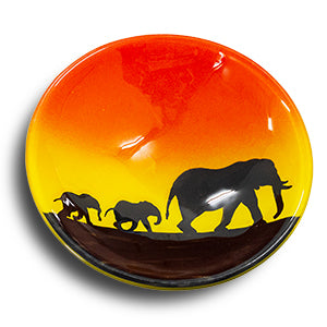 Sunset Small Salad Bowl