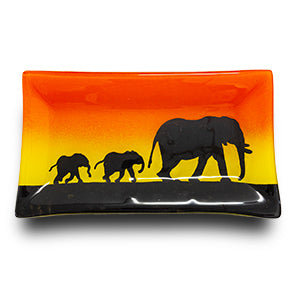 Sunset Small Snack Plate