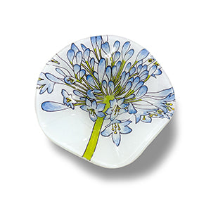 Agapanthus Small Wavy Bowl