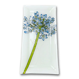 Agapanthus Wide Snack Plate