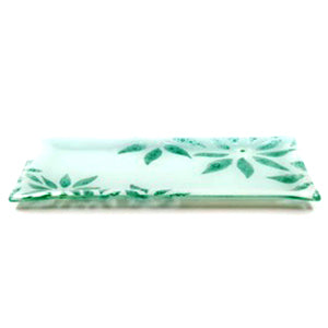 Leaves Wide Snack Plate