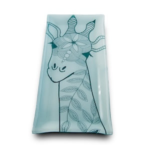 Giraffe Wide Snack Plate